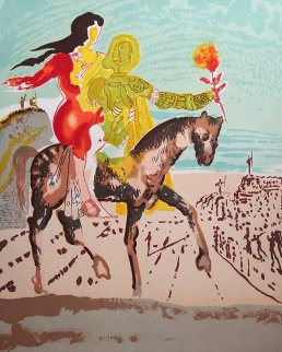 New Jerusalem  1977 Limited Edition Print - Salvador Dali