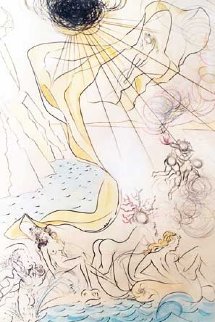 Le Triomphe De Venus 1960 Limited Edition Print - Salvador Dali Le Triomphe De Venus 1960 Limited Edition Print - Salvador Dali