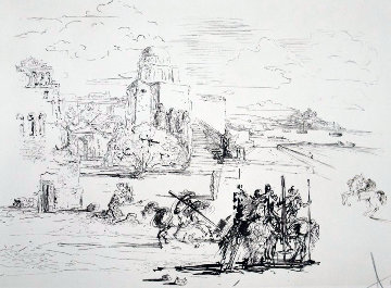 Rome et Cadaque 1973 Limited Edition Print - Salvador Dali Rome et Cadaque 1973 Limited Edition Print - Salvador Dali