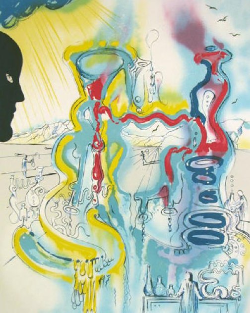 Les Mysteres De l'Alchimiste 1975 Limited Edition Print by Salvador Dali