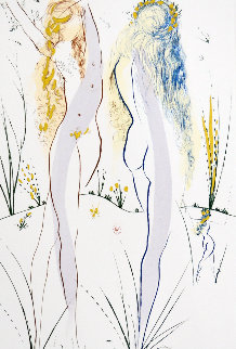 Song of Songs of Solomon Series: Return, Return, Shulamite 1972 Limited Edition Print - Salvador Dali Song of Songs of Solomon Series: Return, Return, Shulamite 1972 Limited Edition Print - Salvador Dali