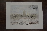 Place de l' Academi / Academie Des Beaux Arts 1975 Limited Edition Print by Salvador Dali - 2 Place de l' Academi / Academie Des Beaux Arts 1975 Limited Edition Print by Salvador Dali - 2