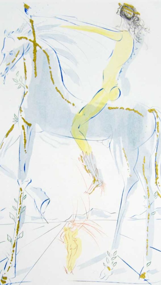 Song of Songs of Solomon: I Have Compared Thee 1972 Limited Edition Print by Salvador Dali Song of Songs of Solomon: I Have Compared Thee 1972 Limited Edition Print by Salvador Dali