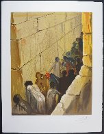Aliyah the Wailing Wall 1968 (Early) Limited Edition Print by Salvador Dali - 1 Aliyah the Wailing Wall 1968 (Early) Limited Edition Print by Salvador Dali - 1