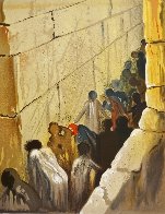 Aliyah the Wailing Wall 1968 (Early) Limited Edition Print by Salvador Dali - 2 Aliyah the Wailing Wall 1968 (Early) Limited Edition Print by Salvador Dali - 2