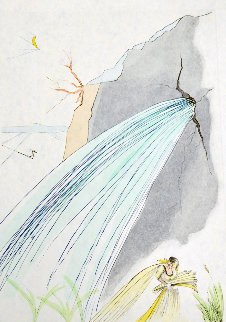 La Sorgente 1975 Limited Edition Print - Salvador Dali La Sorgente 1975 Limited Edition Print - Salvador Dali