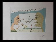 Le Telegraphe 1975 Limited Edition Print by Salvador Dali - 1 Le Telegraphe 1975 Limited Edition Print by Salvador Dali - 1