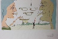 Le Telegraphe 1975 Limited Edition Print by Salvador Dali - 2 Le Telegraphe 1975 Limited Edition Print by Salvador Dali - 2