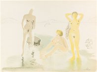 Three Graces of Cova D'Or 1975 Limited Edition Print by Salvador Dali - 0 Three Graces of Cova D'Or 1975 Limited Edition Print by Salvador Dali - 0