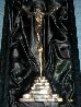 Christ of St. John of the Cross Silver Sculpture 2000 8 in Sculpture by Salvador Dali - 3