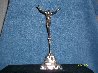 Christ of St. John of the Cross Silver Sculpture 2000 8 in Sculpture by Salvador Dali - 5