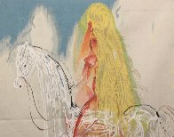 Lady Godiva Tapestry 47x34 Tapestry by Salvador Dali - 2 Lady Godiva Tapestry 47x34 Tapestry by Salvador Dali - 2