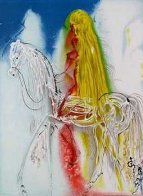 Lady Godiva Tapestry 47x34 Tapestry by Salvador Dali - 0 Lady Godiva Tapestry 47x34 Tapestry by Salvador Dali - 0