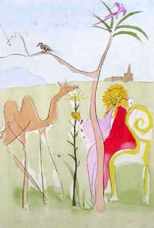 Le Cour Du Lion 1974 Limited Edition Print - Salvador Dali Le Cour Du Lion 1974 Limited Edition Print - Salvador Dali