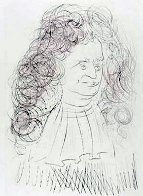 Le Portrait De La Fontaine 1974 Limited Edition Print by Salvador Dali - 1 Le Portrait De La Fontaine 1974 Limited Edition Print by Salvador Dali - 1