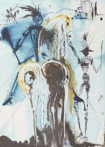 Don Quichotte Limited Edition Print by Salvador Dali Don Quichotte Limited Edition Print by Salvador Dali