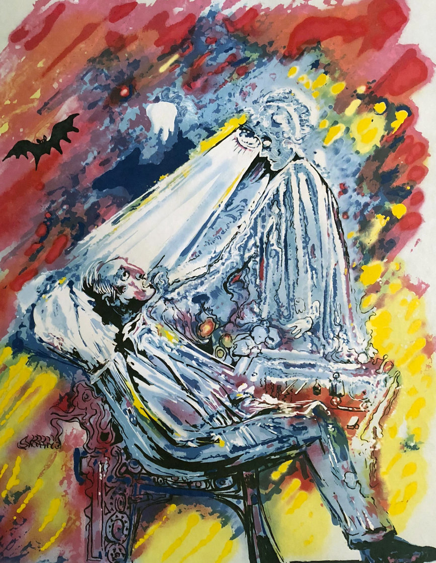 Dentist 1980 Limited Edition Print by Salvador Dali Dentist 1980 Limited Edition Print by Salvador Dali