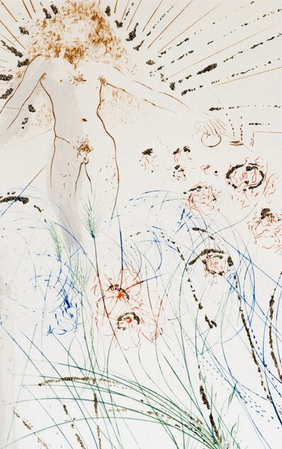 Beloved Feeds Among the Lillies 1971 HS Limited Edition Print by Salvador Dali Beloved Feeds Among the Lillies 1971 HS Limited Edition Print by Salvador Dali