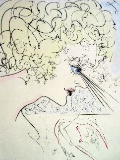 Head (Tete) of Venus 1969 (Early) Limited Edition Print - Salvador Dali Head (Tete) of Venus 1969 (Early) Limited Edition Print - Salvador Dali