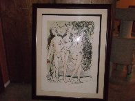 Three Graces 1966 Limited Edition Print by Salvador Dali - 1 Three Graces 1966 Limited Edition Print by Salvador Dali - 1