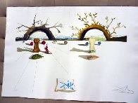 Winter And Summer 1973 Limited Edition Print by Salvador Dali - 2