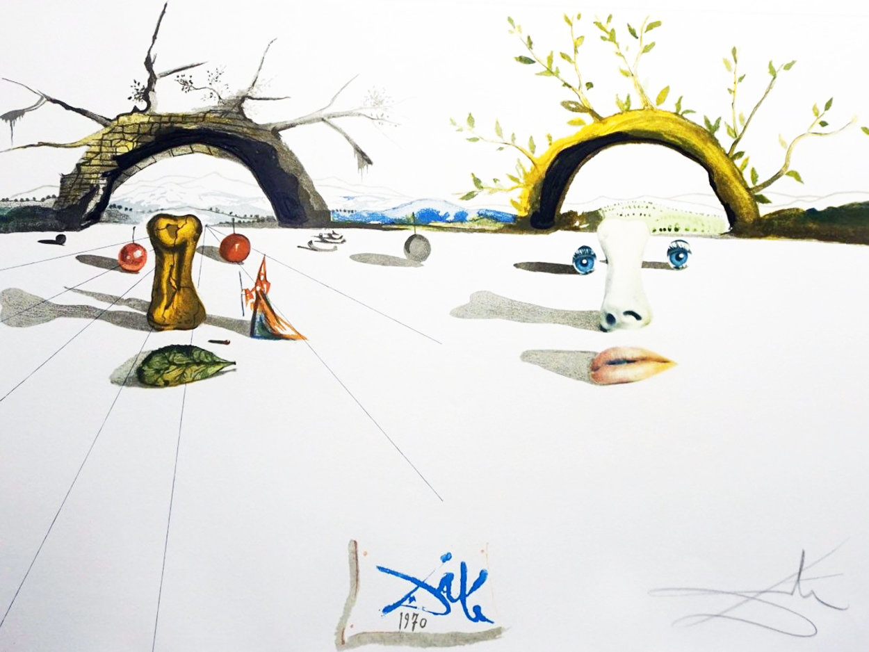 Winter And Summer 1973 Limited Edition Print by Salvador Dali Winter And Summer 1973 Limited Edition Print by Salvador Dali