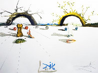 Winter And Summer 1973 Limited Edition Print by Salvador Dali - 0
