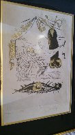 A La Memoire De Zulma - From Les Amours Jaunes Suite 1974 Limited Edition Print by Salvador Dali - 4 A La Memoire De Zulma - From Les Amours Jaunes Suite 1974 Limited Edition Print by Salvador Dali - 4