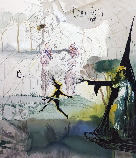 Marquis De Sade 1968 Limited Edition Print - Salvador Dali Marquis De Sade 1968 Limited Edition Print - Salvador Dali