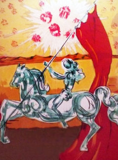 Ivanhoe Suite: Wilfred of Ivanhoe 1978 Limited Edition Print - Salvador Dali Ivanhoe Suite: Wilfred of Ivanhoe 1978 Limited Edition Print - Salvador Dali