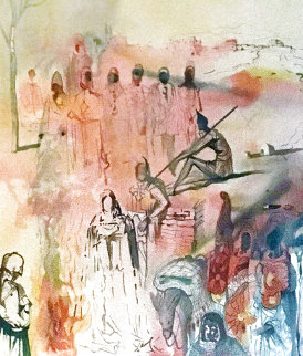 Marquis de Sade: Tancreads Oath 1969 (Early) Limited Edition Print - Salvador Dali Marquis de Sade: Tancreads Oath 1969 (Early) Limited Edition Print - Salvador Dali