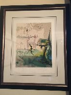 Marquis de Sade: Damis's Dilemma AP 1968 (Early) Limited Edition Print by Salvador Dali - 1 Marquis de Sade: Damis's Dilemma AP 1968 (Early) Limited Edition Print by Salvador Dali - 1