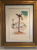 Telegraph Hill 1970 San Francisco Limited Edition Print by Salvador Dali - 1 Telegraph Hill 1970 San Francisco Limited Edition Print by Salvador Dali - 1
