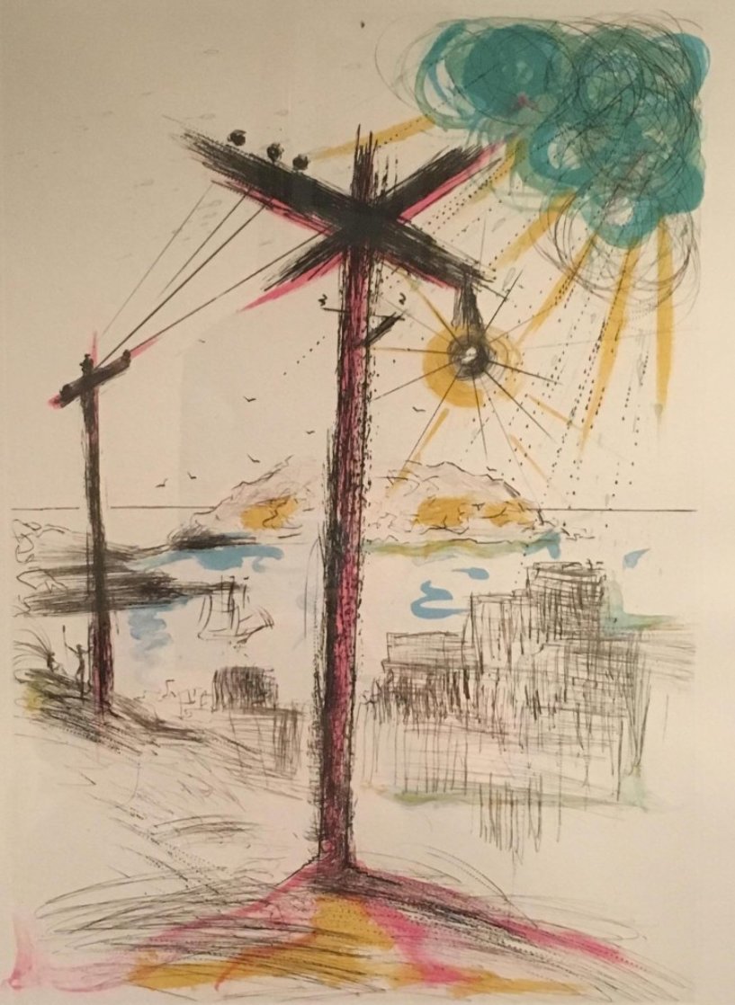 Telegraph Hill 1970 San Francisco Limited Edition Print by Salvador Dali Telegraph Hill 1970 San Francisco Limited Edition Print by Salvador Dali