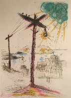 Telegraph Hill 1970 San Francisco Limited Edition Print by Salvador Dali - 0 Telegraph Hill 1970 San Francisco Limited Edition Print by Salvador Dali - 0