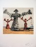 Spinning Man 1981 Limited Edition Print by Salvador Dali - 1