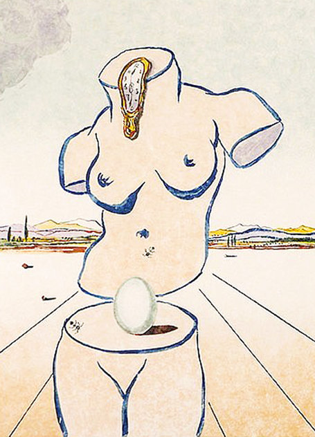 Birth of Venus (Torso) 1979 Limited Edition Print by Salvador Dali