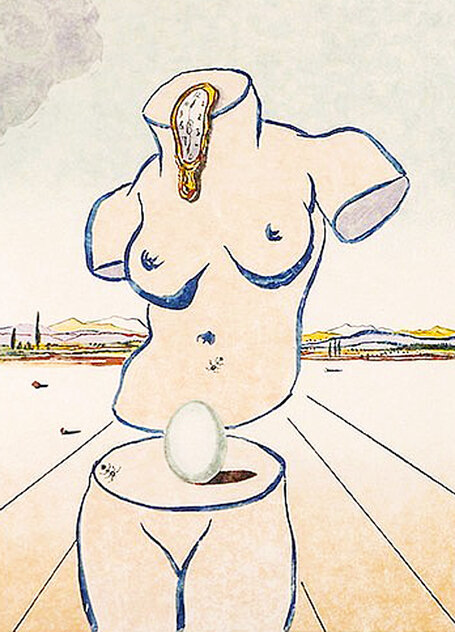 Birth of Venus (Torso) 1979 HS Limited Edition Print by Salvador Dali