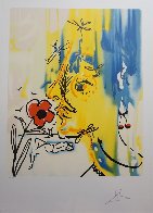 Fleurs Surrealiste Vanishing Face 1980 Limited Edition Print by Salvador Dali - 1 Fleurs Surrealiste Vanishing Face 1980 Limited Edition Print by Salvador Dali - 1