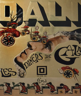Les Diners De Gala (cookbook) 1973 First Edition Hand Signed Other - Salvador Dali Les Diners De Gala (cookbook) 1973 First Edition Hand Signed Other - Salvador Dali