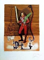 Christopher Columbus Discovers America (Jack of Swords) And Gateway to the New World, Set Limited Edition Print by Salvador Dali - 2 Christopher Columbus Discovers America (Jack of Swords) And Gateway to the New World, Set Limited Edition Print by Salvador Dali - 2
