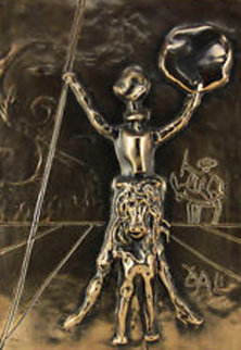 Don Quixote   Bronze  Bas Relief Sculpture  Sculpture - Salvador Dali
