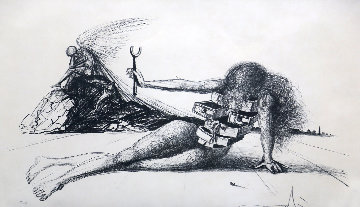 Drawers of Memory 1965 (Early) Limited Edition Print - Salvador Dali Drawers of Memory 1965 (Early) Limited Edition Print - Salvador Dali