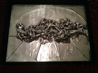 Last Supper Silver Bas Relief Sculpture 1978 24 in Sculpture by Salvador Dali - 0 Last Supper Silver Bas Relief Sculpture 1978 24 in Sculpture by Salvador Dali - 0