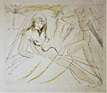 Mort De Cléopatra (death of Cléopatra) 1975 Limited Edition Print - Salvador Dali Mort De Cléopatra (death of Cléopatra) 1975 Limited Edition Print - Salvador Dali