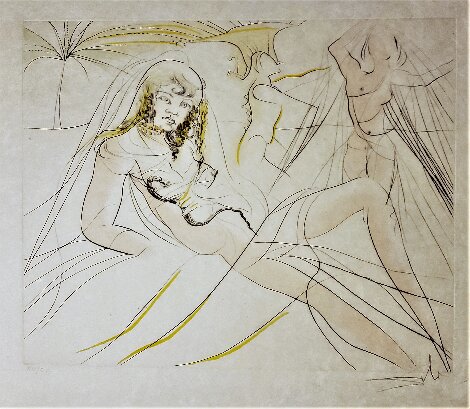 Mort De Cléopatra (Death of Cléopatra) 1975 HS Limited Edition Print - Salvador Dali