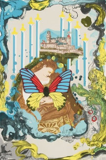 Papillon Anciennes 1977 Limited Edition Print - Salvador Dali Papillon Anciennes 1977 Limited Edition Print - Salvador Dali