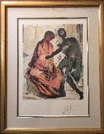 Les Amoureaux, Suite of 3 Lithographs 1979 Limited Edition Print by Salvador Dali - 5 Les Amoureaux, Suite of 3 Lithographs 1979 Limited Edition Print by Salvador Dali - 5
