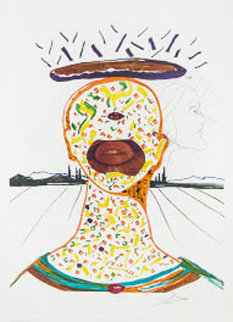 Imaginations and Objects of the Future: Cyclopean Make-Up 1975 Limited Edition Print - Salvador Dali Imaginations and Objects of the Future: Cyclopean Make-Up 1975 Limited Edition Print - Salvador Dali