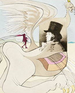Les Caprices De Goya AP 1977 Limited Edition Print - Salvador Dali Les Caprices De Goya AP 1977 Limited Edition Print - Salvador Dali